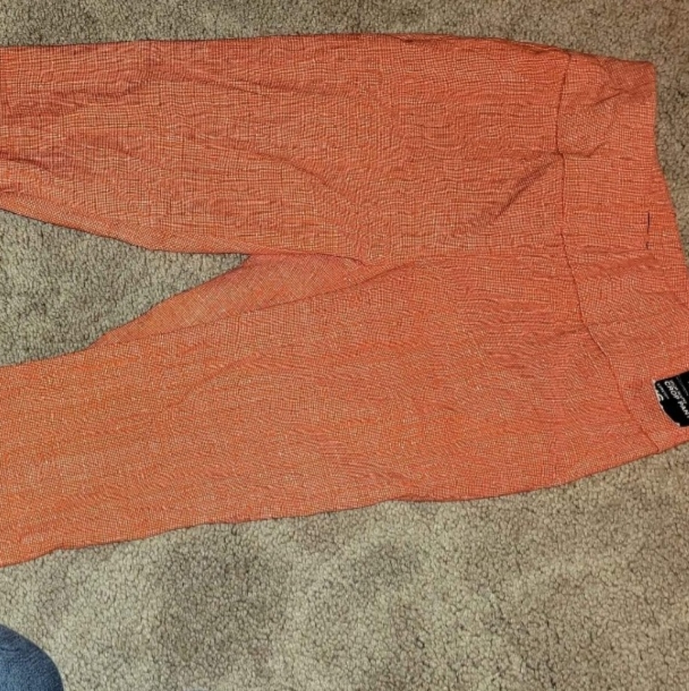 New York and Company coral/orange dress slacks